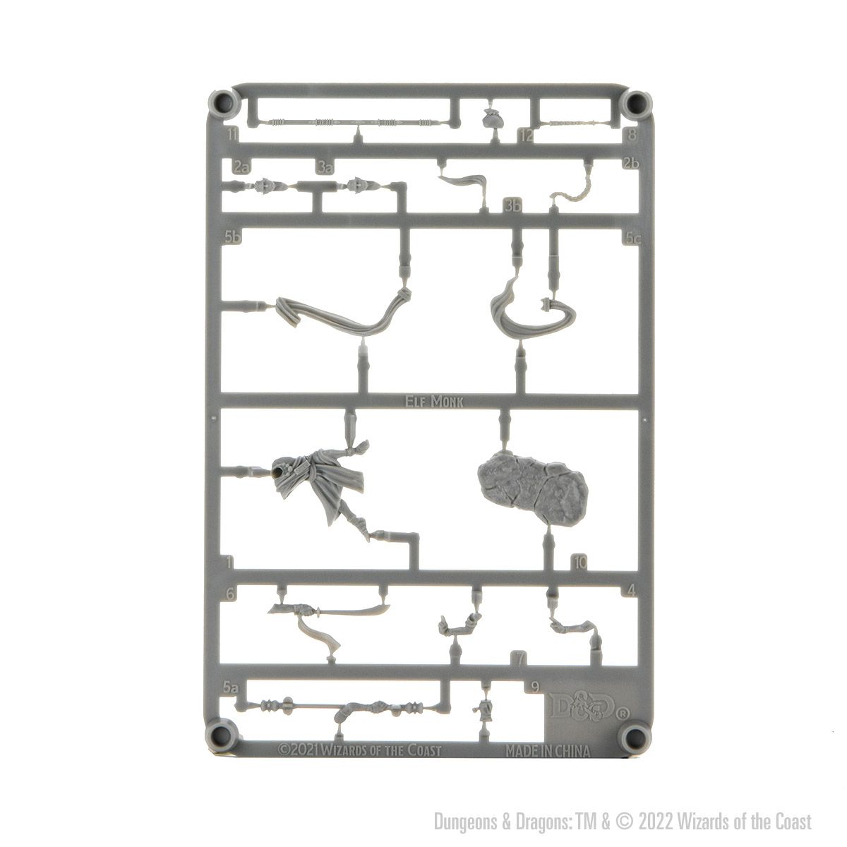 Dungeons and Dragons : Frameworks - Elf Monk Male